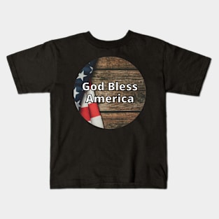 God Bless America Kids T-Shirt